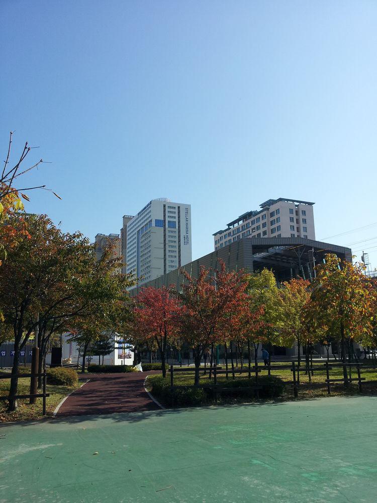 Stellar Marina Hotel Siheung Exterior foto